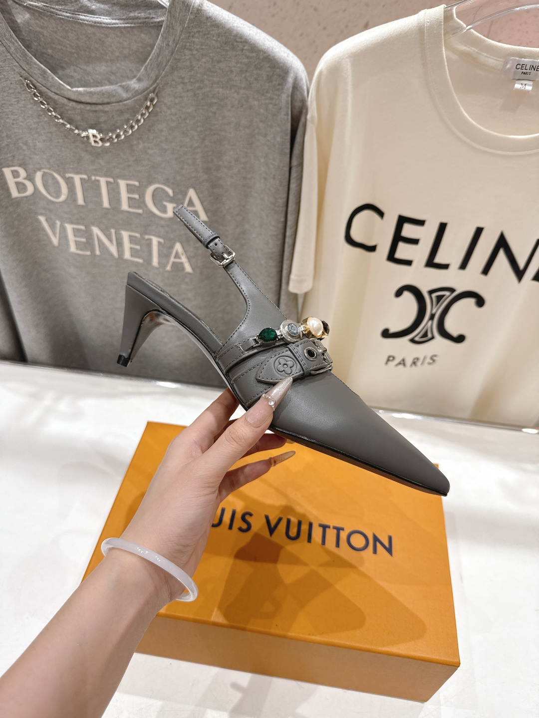 高版本出厂 Louis Vuitton ss26 new arrival LV驴牌春夏系列新款尖头高跟凉