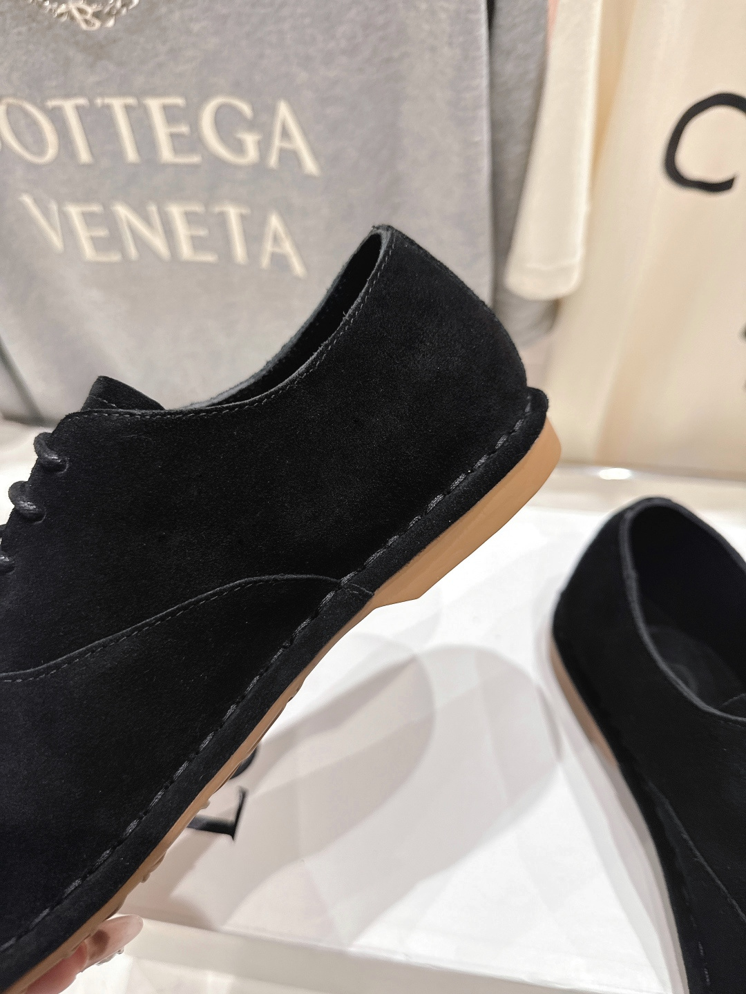 高版本出厂 LOEWE/罗意威F036 2026ss早春新款平底鞋乐福鞋单鞋非常舒服的平底鞋，极简设计理