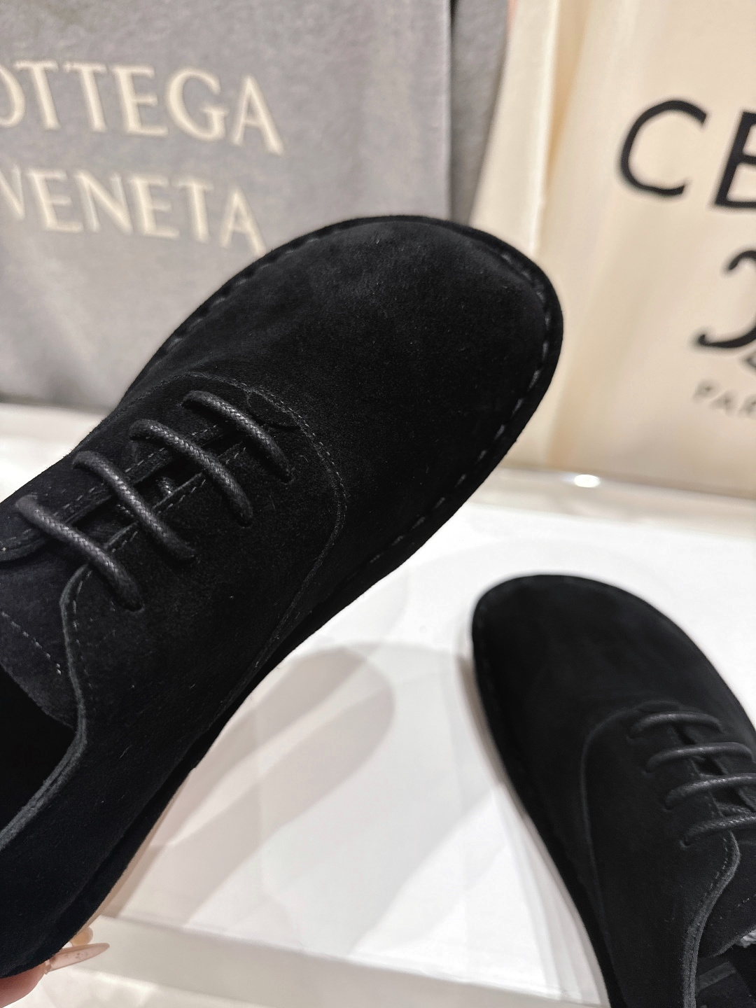 高版本出厂 LOEWE/罗意威F036 2026ss早春新款平底鞋乐福鞋单鞋非常舒服的平底鞋，极简设计理