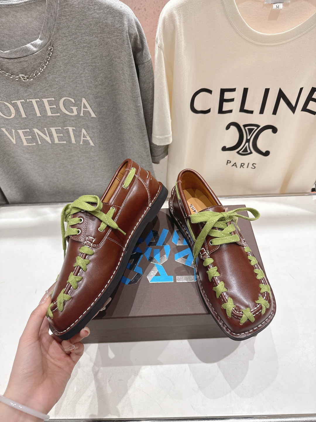 高版本出厂 情侣款 CAMPERLAB Eki Boat Shoes小众潮牌F036 26ss新款撞色编