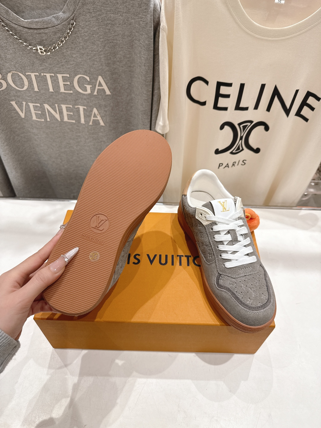 高版本出厂 LOUIS VUITTON～LV路易威登F035 L家驴牌最新走秀款Tilted系列厚底运动