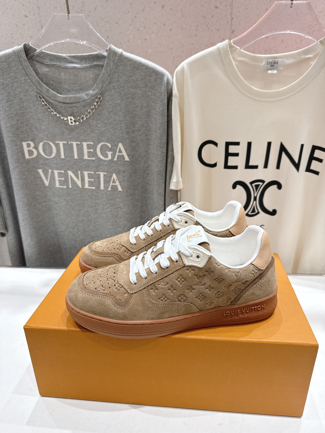 高版本出厂 LOUIS VUITTON～LV路易威登F035 L家驴牌最新走秀款Tilted系列厚底运动