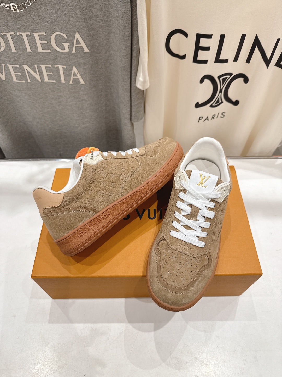 高版本出厂 LOUIS VUITTON～LV路易威登F035 L家驴牌最新走秀款Tilted系列厚底运动