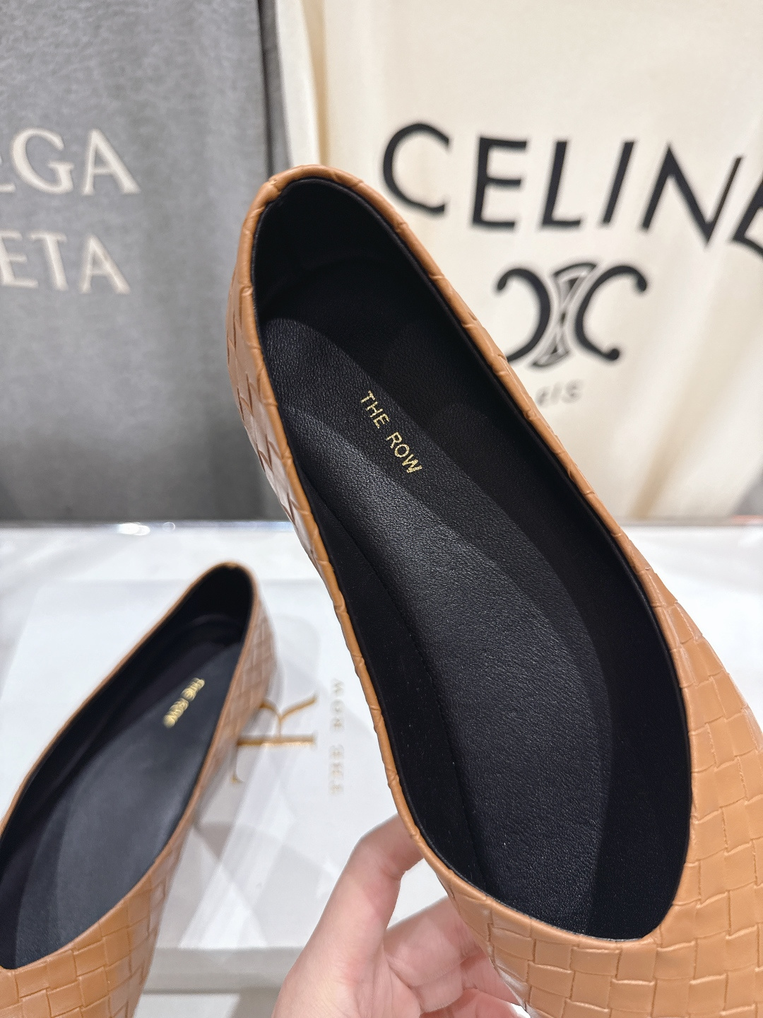 高版本出厂 The Row 2026ss早春新品爆款平底玛丽珍乐福鞋一脚蹬单鞋复古穆勒鞋非常舒服的一款平