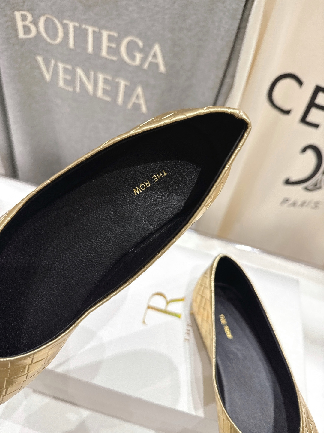 高版本出厂 The Row 2026ss早春新品爆款平底玛丽珍乐福鞋一脚蹬单鞋复古穆勒鞋非常舒服的一款平