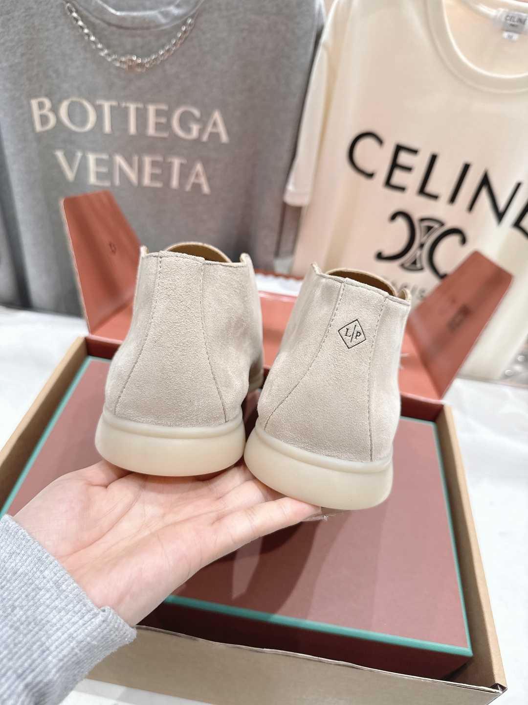 高版本出厂 要飞机盒加+10 男码订做 Loro Piana* LP万年经典款高帮乐福鞋 简约时尚 脚感