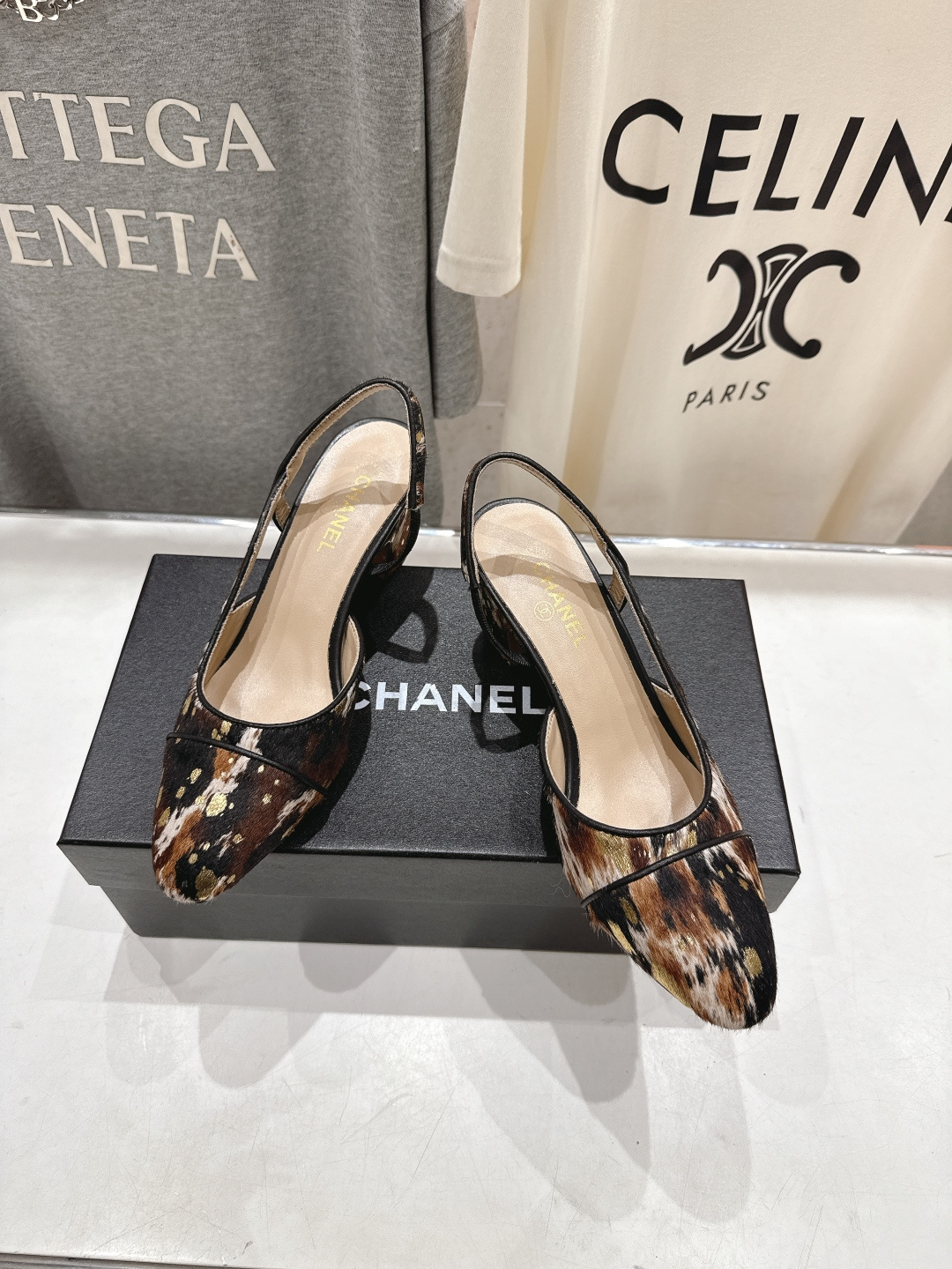 高版本出厂 CHANEL/香奈儿 小香F013 2026ss春夏🆕新款小圆头玛丽珍高跟凉鞋鞋楦精美，米兰