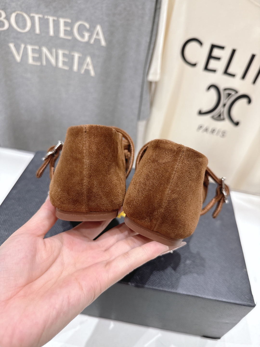 高版本出厂 独家新品 Alaia 阿莱亚26ss/ 走秀款玛丽珍平底芭蕾舞鞋 最近超火的一款平底鞋章小蕙