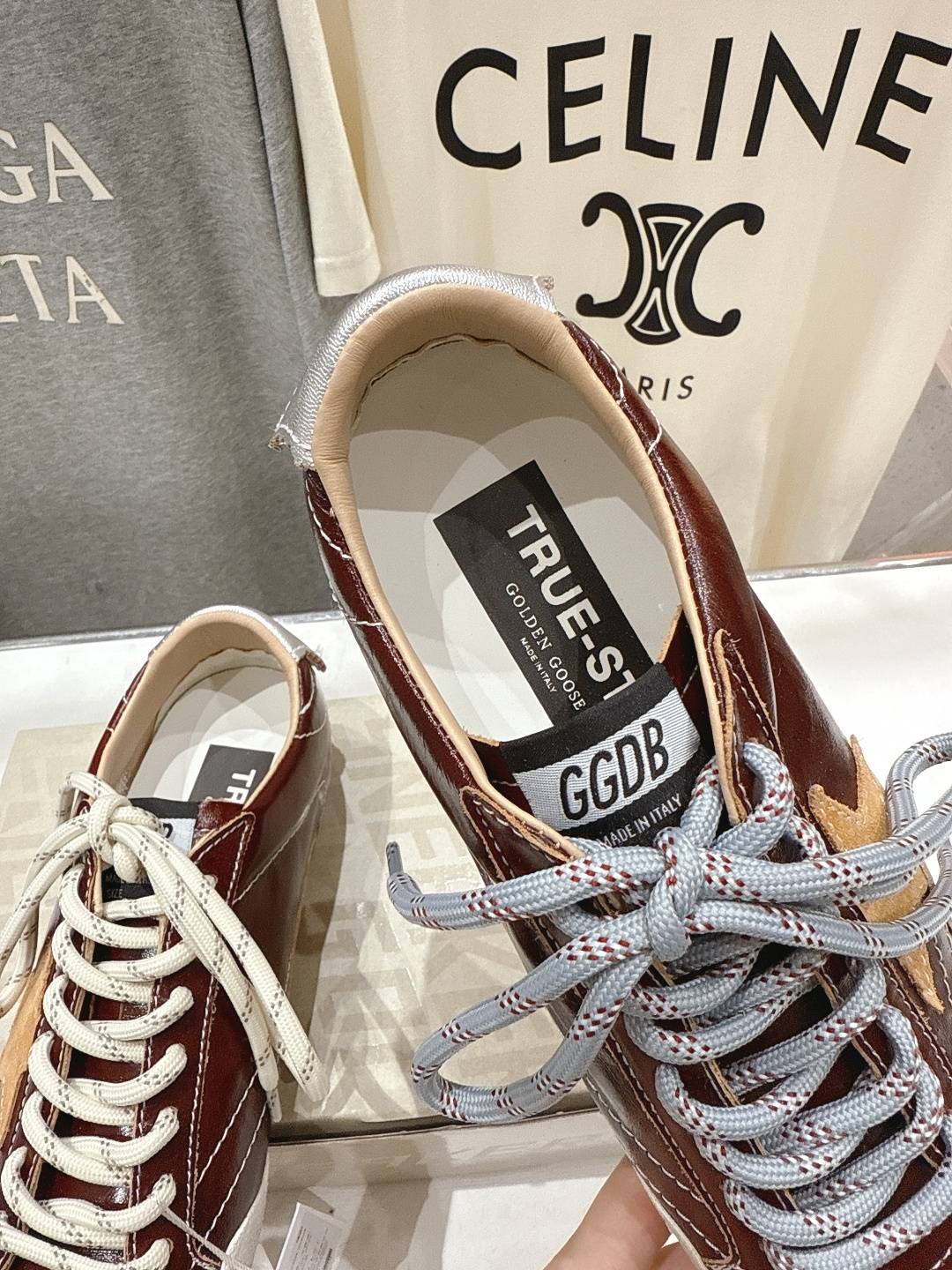 顶级版本 莞货 男码+10 GGDB~~新款做旧脏脏鞋德训鞋休闲鞋情侣款Golden Goose Del