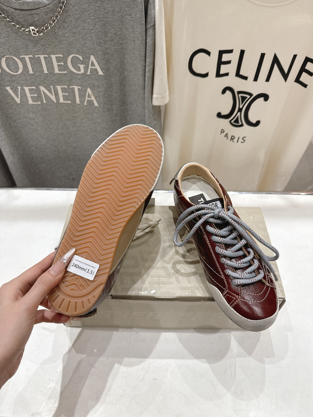 顶级版本 莞货 男码+10 GGDB~~新款做旧脏脏鞋德训鞋休闲鞋情侣款Golden Goose Del