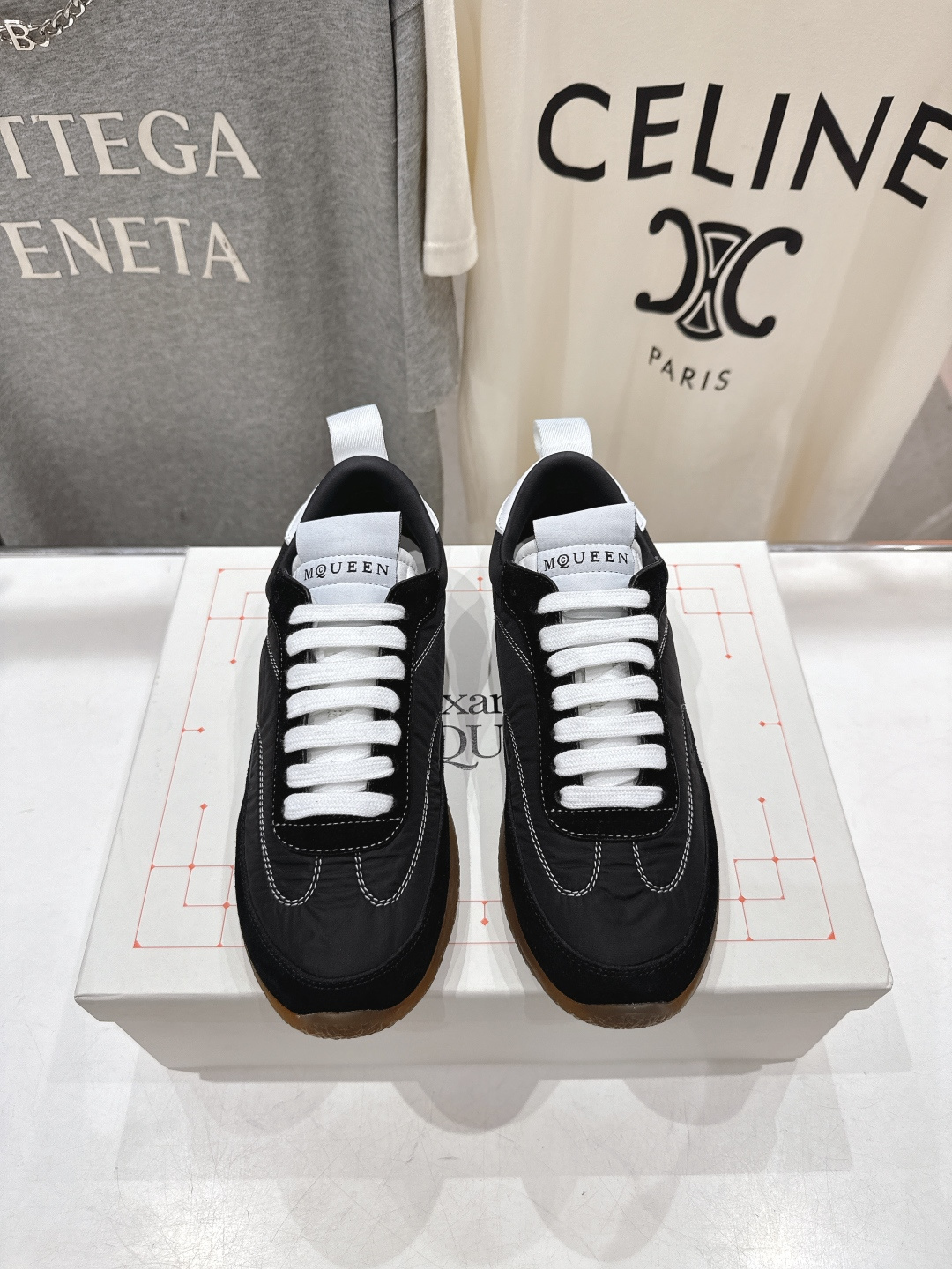 高版本出厂 情侣款 ALEXANDER MCQUEEN/亚历山大·麦昆 最新 Flexion系列情侣款复