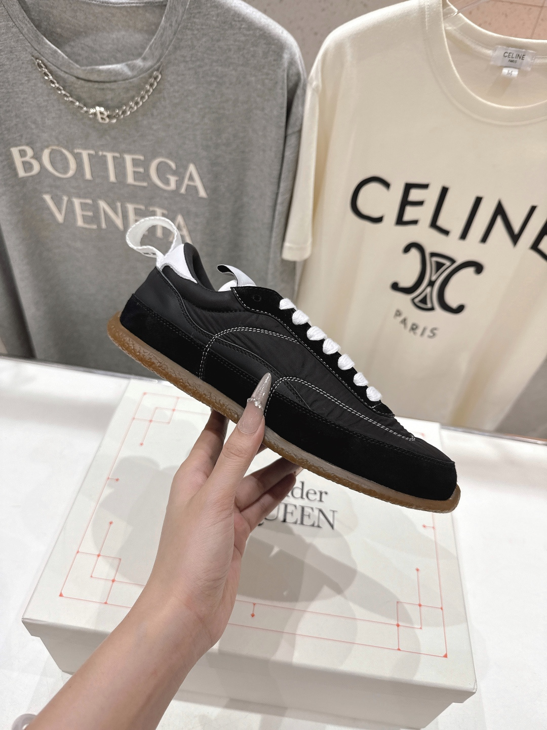 高版本出厂 情侣款 ALEXANDER MCQUEEN/亚历山大·麦昆 最新 Flexion系列情侣款复