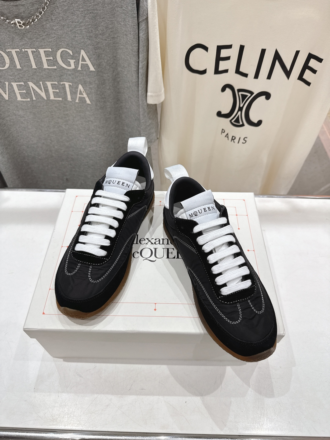 高版本出厂 情侣款 ALEXANDER MCQUEEN/亚历山大·麦昆 最新 Flexion系列情侣款复