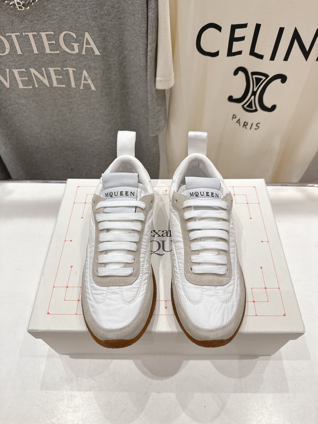 高版本出厂 情侣款 ALEXANDER MCQUEEN/亚历山大·麦昆 最新 Flexion系列情侣款复