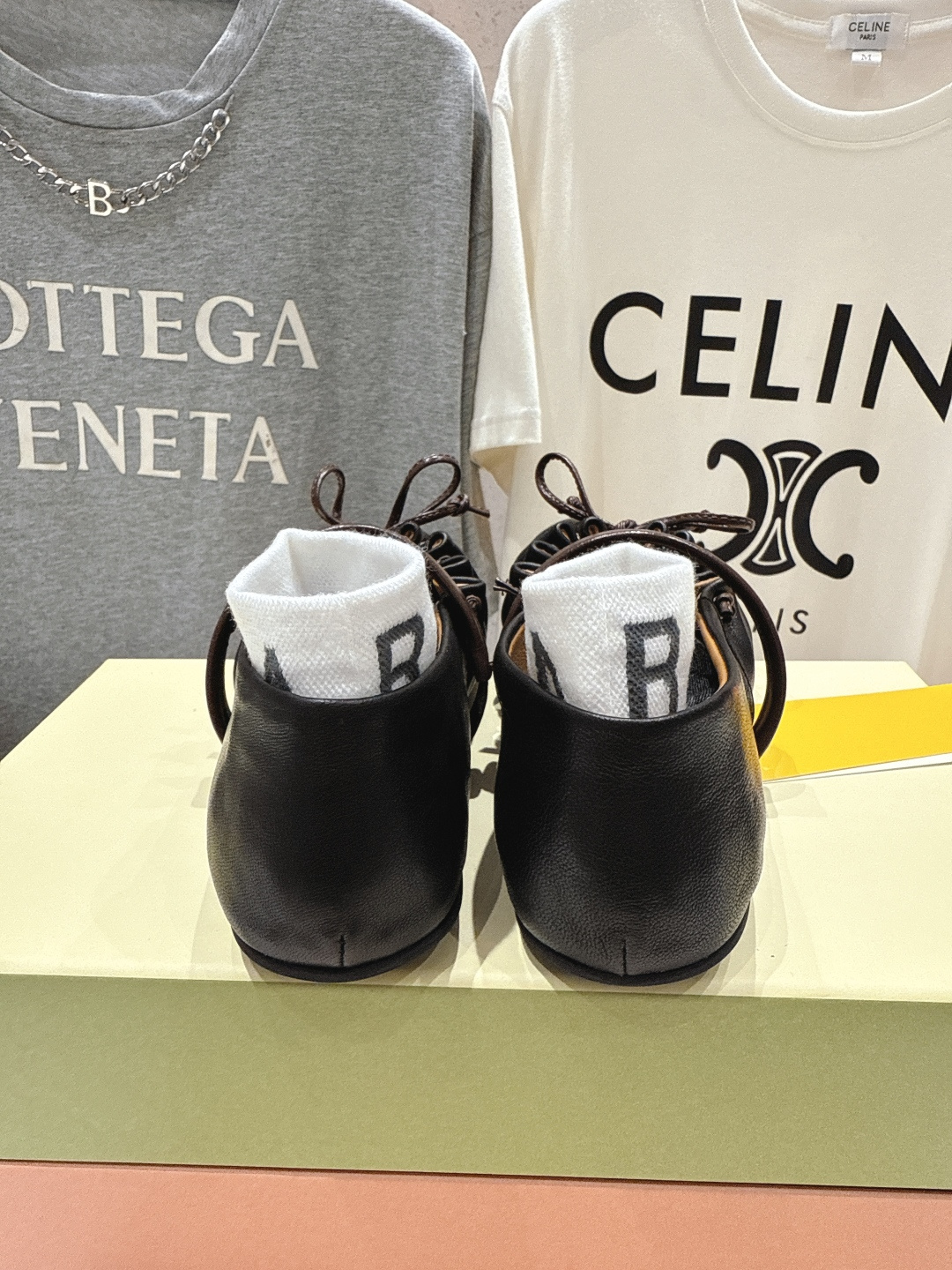 高版本出厂 Marni/玛尼F022 2026ss春夏新款褶皱蝴蝶结玛丽珍芭蕾舞鞋平底鞋一脚蹬懒人鞋别致