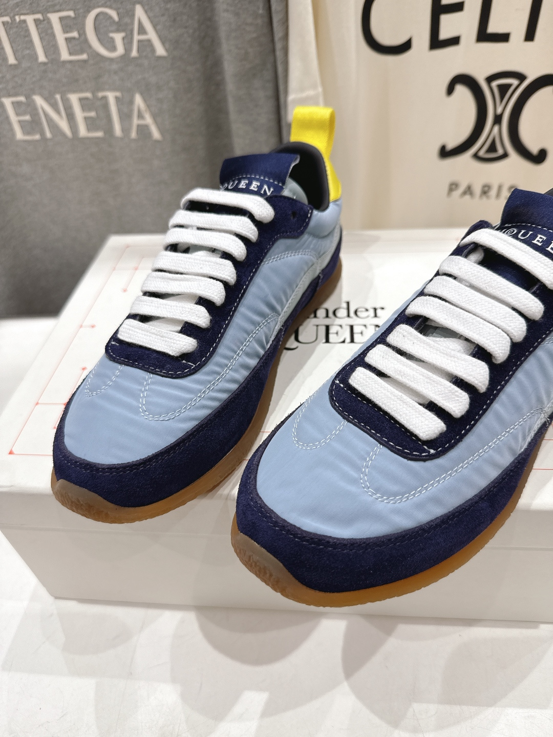 高版本出厂 情侣款 ALEXANDER MCQUEEN/亚历山大·麦昆 最新 Flexion系列情侣款复