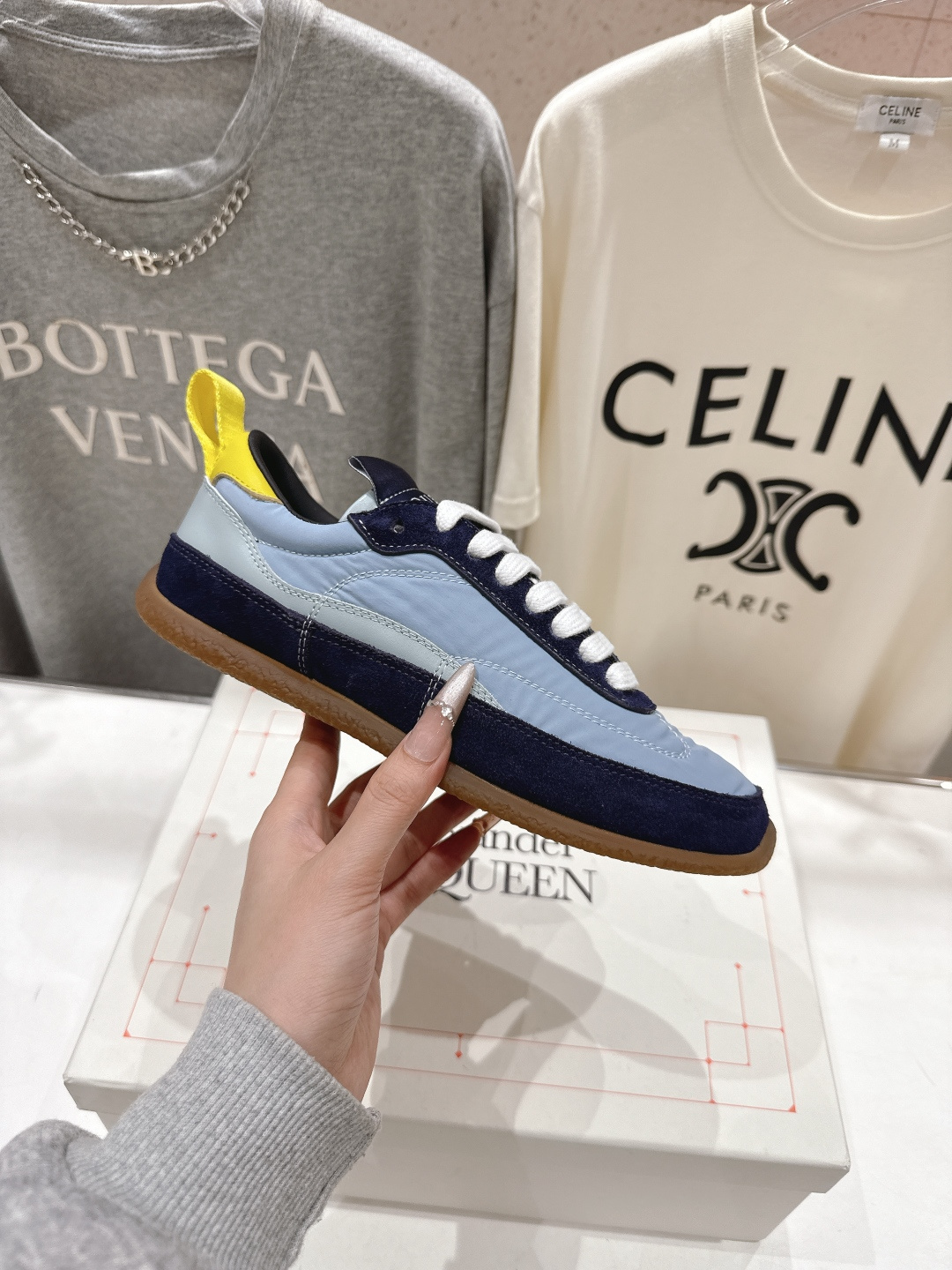 高版本出厂 情侣款 ALEXANDER MCQUEEN/亚历山大·麦昆 最新 Flexion系列情侣款复