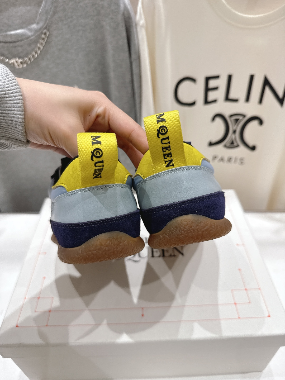 高版本出厂 情侣款 ALEXANDER MCQUEEN/亚历山大·麦昆 最新 Flexion系列情侣款复