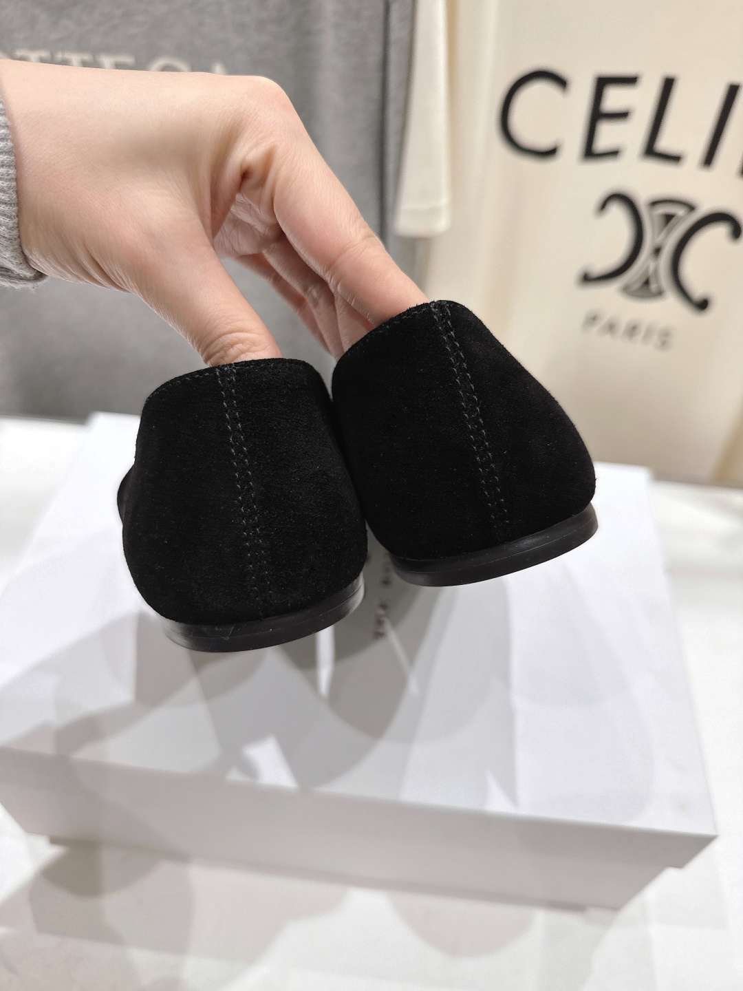 高版本出厂 The Row 2026ss早春新品爆款平底玛丽珍乐福鞋一脚蹬单鞋复古穆勒鞋非常舒服的一款平