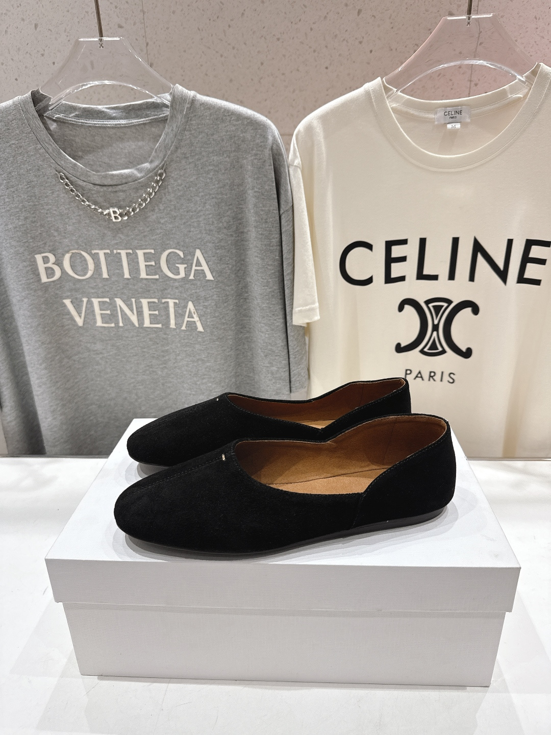 高版本出厂 The Row 2026ss早春新品爆款平底玛丽珍乐福鞋一脚蹬单鞋复古穆勒鞋非常舒服的一款平