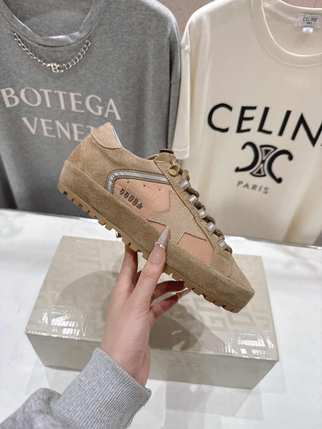 顶级版本 GGDB新款厚底休闲鞋~~Golden Goose Deluxe Brand F037 # 全