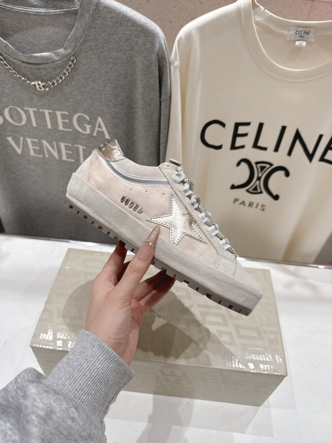 顶级版本 GGDB新款厚底休闲鞋~~Golden Goose Deluxe Brand F037 # 全