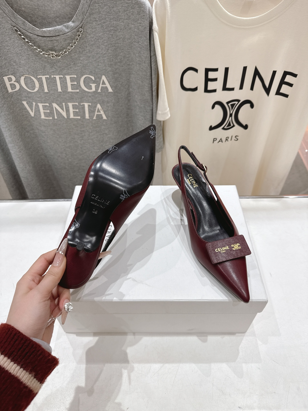 高版本出厂 Celine赛琳F030 思琳2026ss春夏新款高跟凉鞋 专柜新品 超级百搭的仙女款 强烈