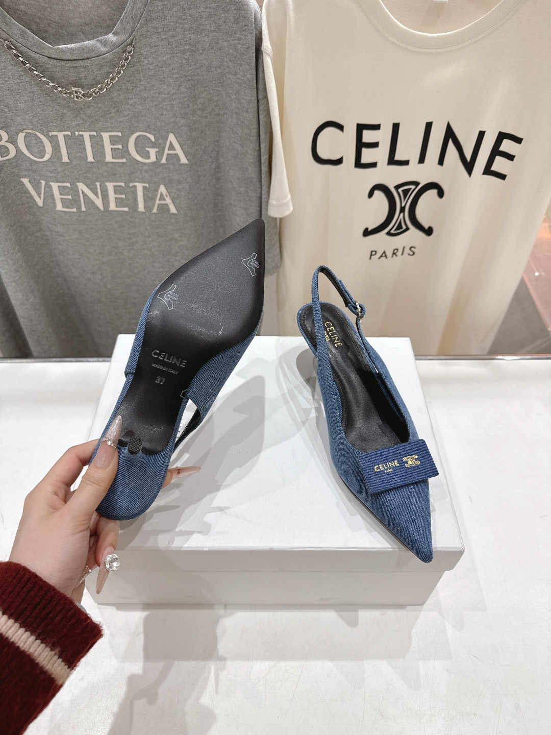 高版本出厂 Celine赛琳F030 思琳2026ss春夏新款高跟凉鞋 专柜新品 超级百搭的仙女款 强烈
