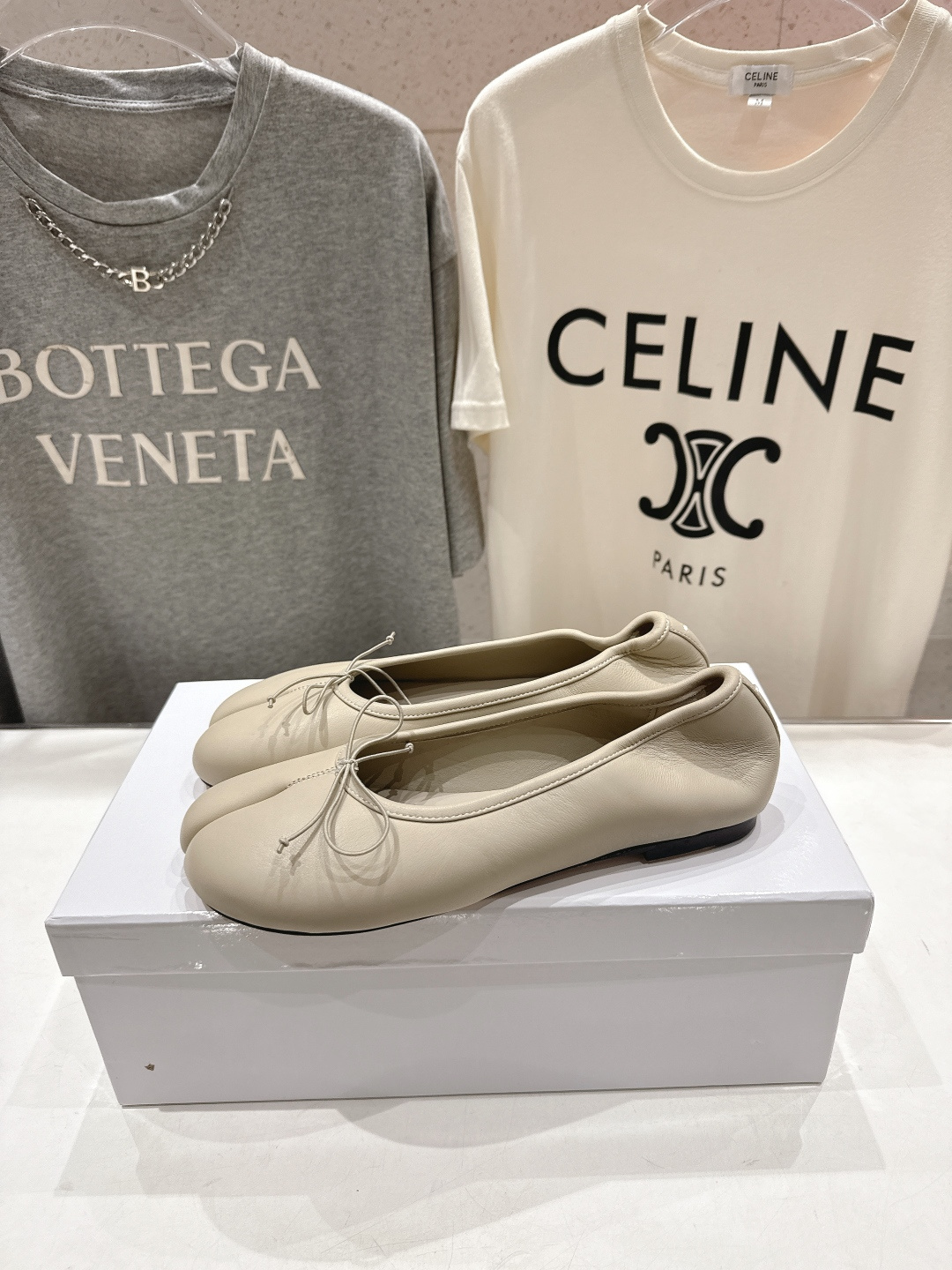 高版本出厂 MM6【Maison Magical】马吉拉26ss春夏新品一脚蹬乐福鞋平底分趾鞋懒人鞋芭蕾