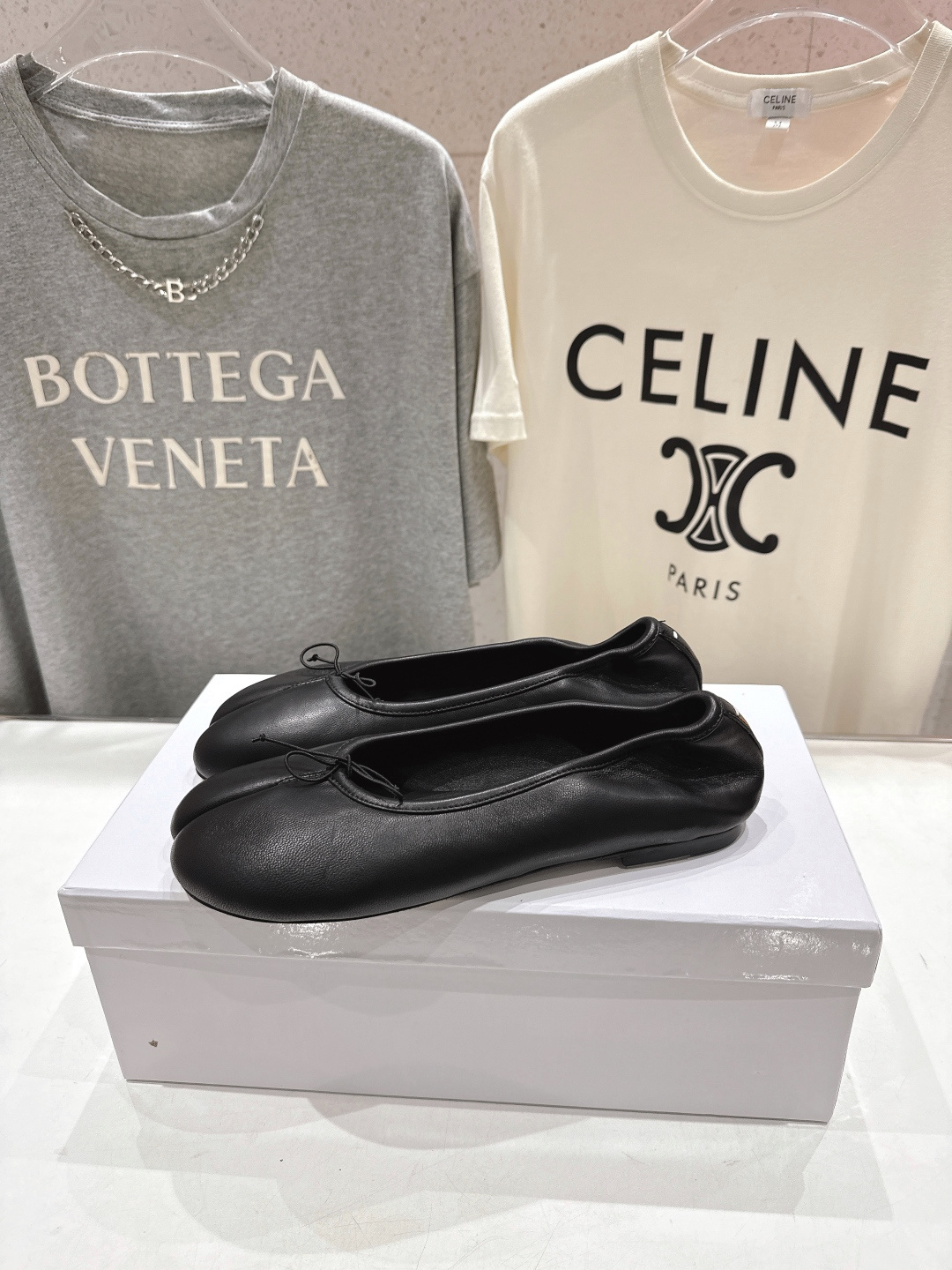 高版本出厂 MM6【Maison Magical】马吉拉26ss春夏新品一脚蹬乐福鞋平底分趾鞋懒人鞋芭蕾