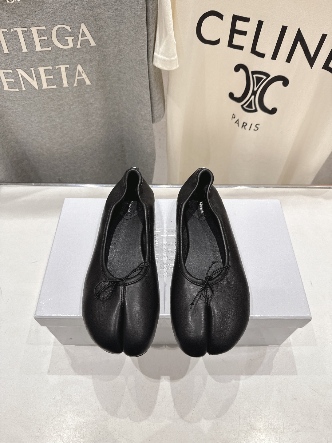 高版本出厂 MM6【Maison Magical】马吉拉26ss春夏新品一脚蹬乐福鞋平底分趾鞋懒人鞋芭蕾