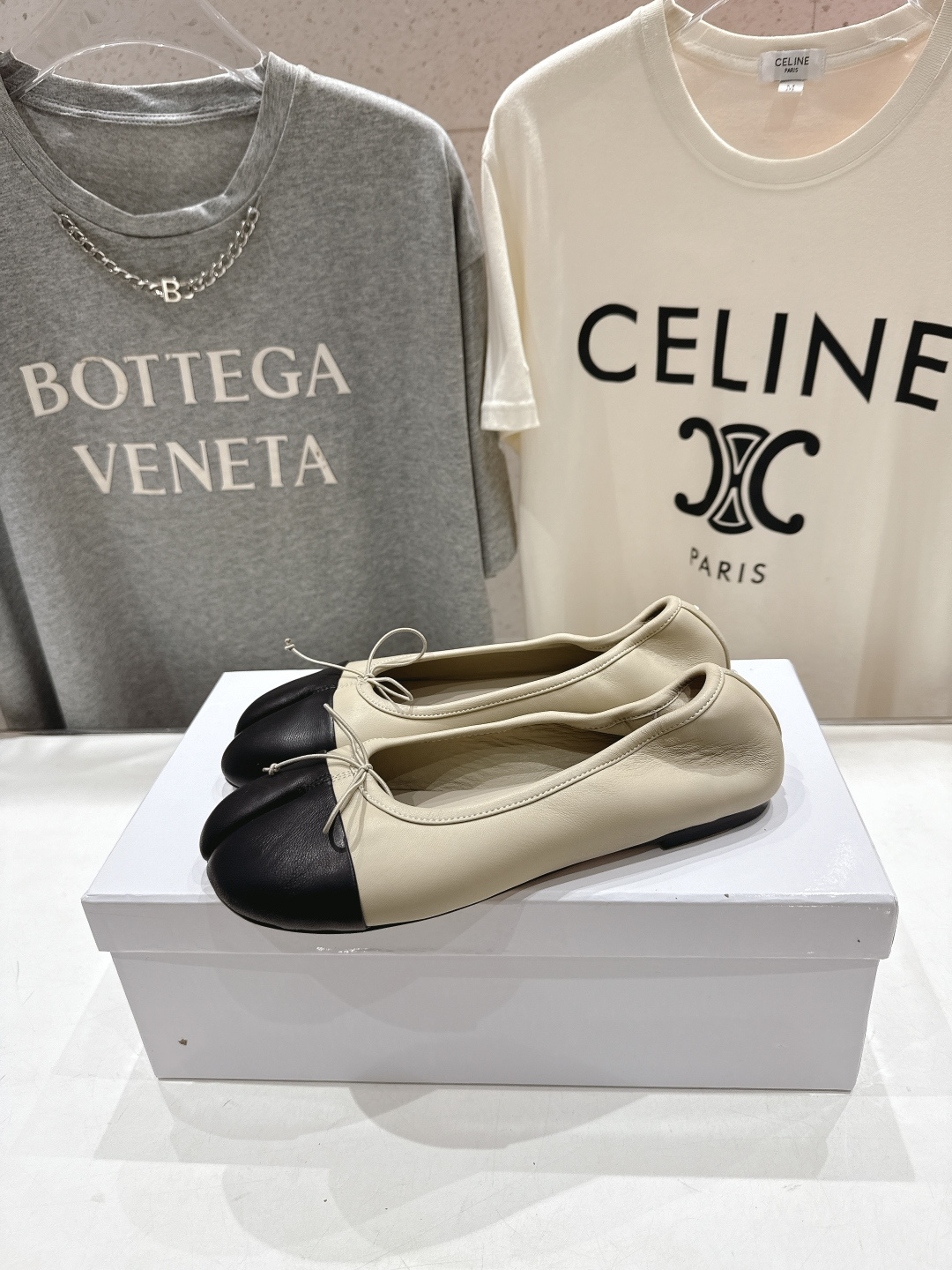 高版本出厂 MM6【Maison Magical】马吉拉26ss春夏新品一脚蹬乐福鞋平底分趾鞋懒人鞋芭蕾