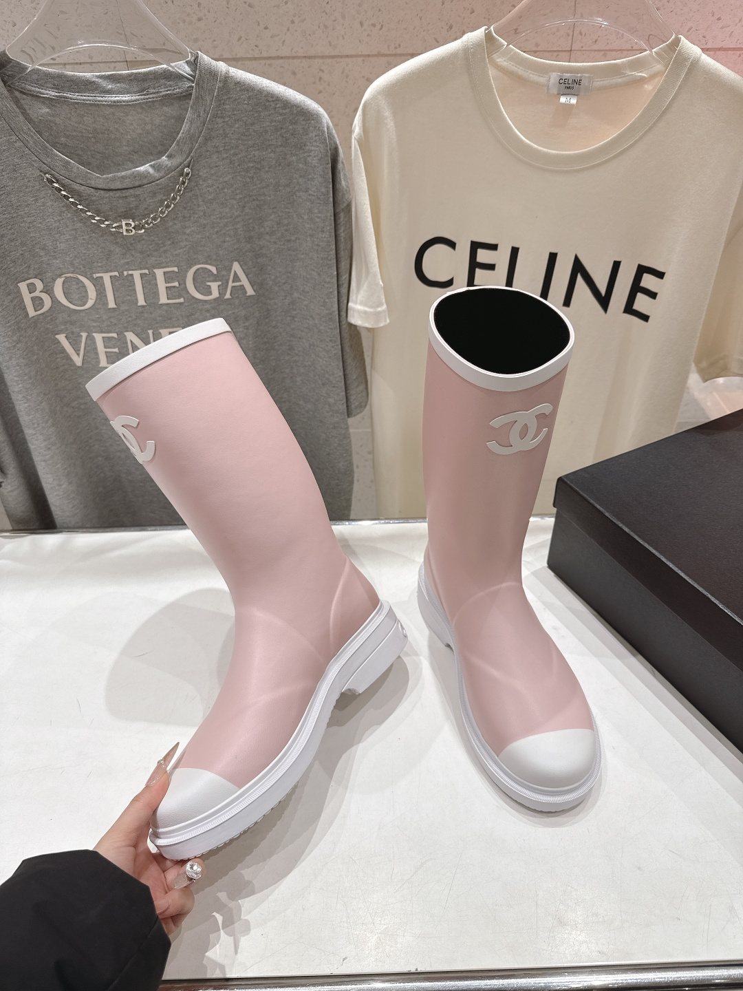 顶级出厂 Chanel*香奈儿F036 小香2026ss爆款长靴雨靴 Vantage 中古痴迷狂爱者..