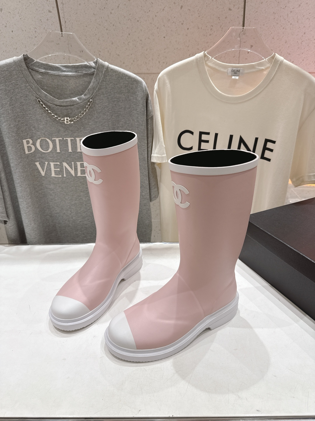 顶级出厂 Chanel*香奈儿F036 小香2026ss爆款长靴雨靴 Vantage 中古痴迷狂爱者..