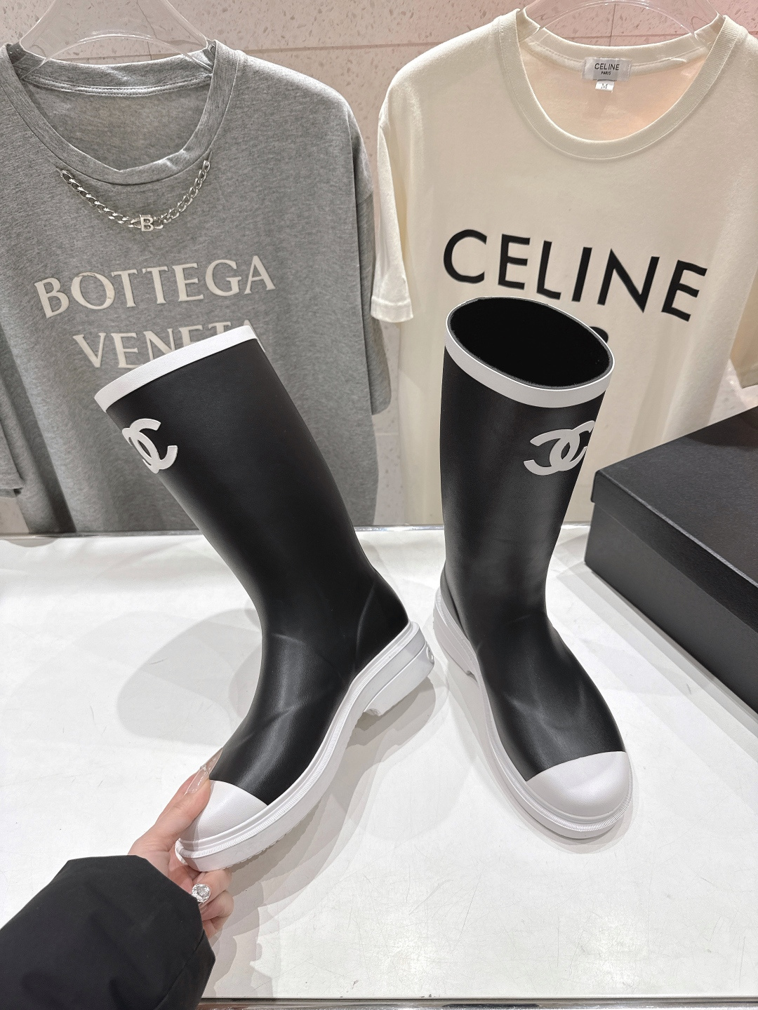 顶级出厂 Chanel*香奈儿F036 小香2026ss爆款长靴雨靴 Vantage 中古痴迷狂爱者..