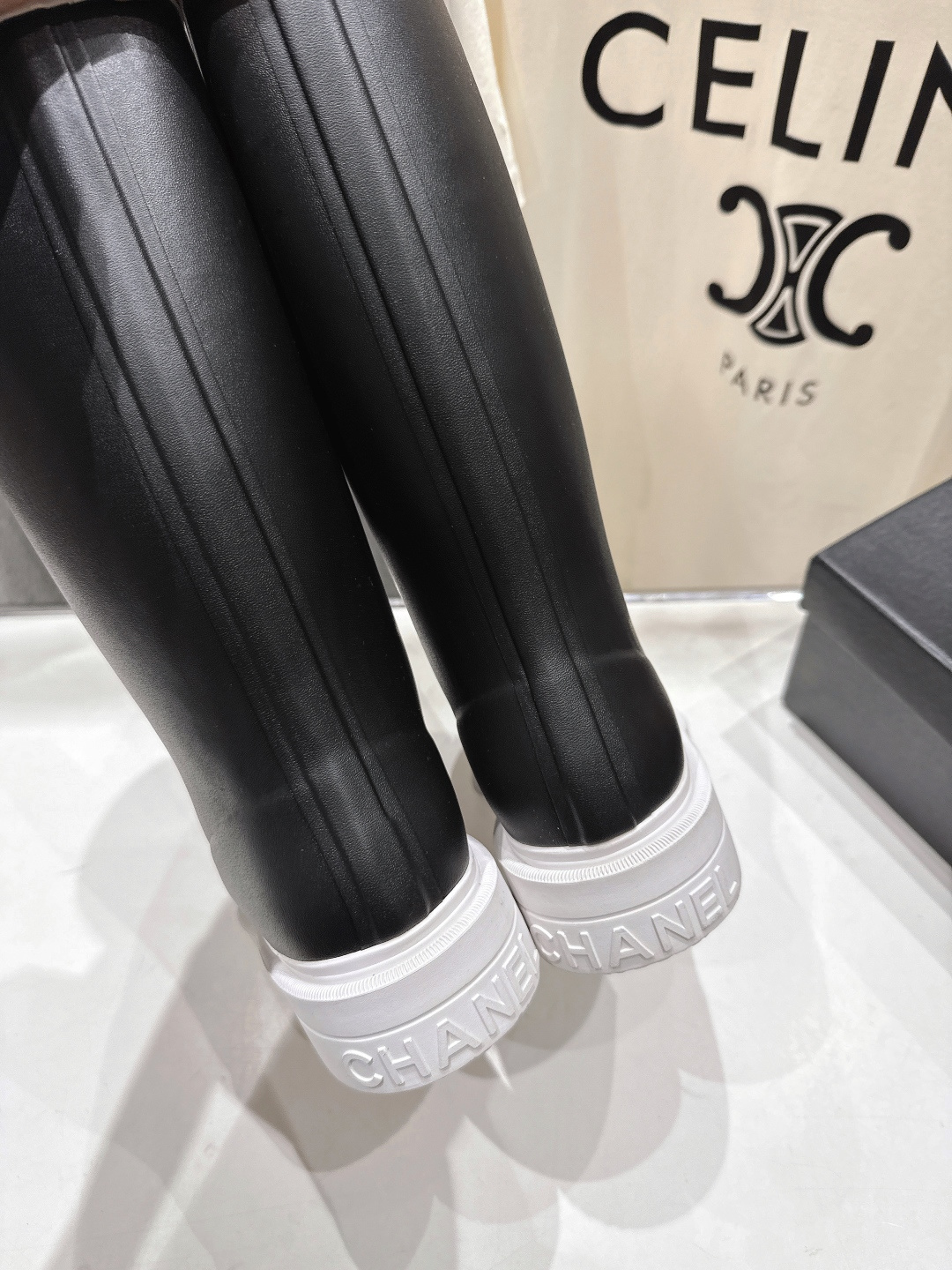 顶级出厂 Chanel*香奈儿F036 小香2026ss爆款长靴雨靴 Vantage 中古痴迷狂爱者..