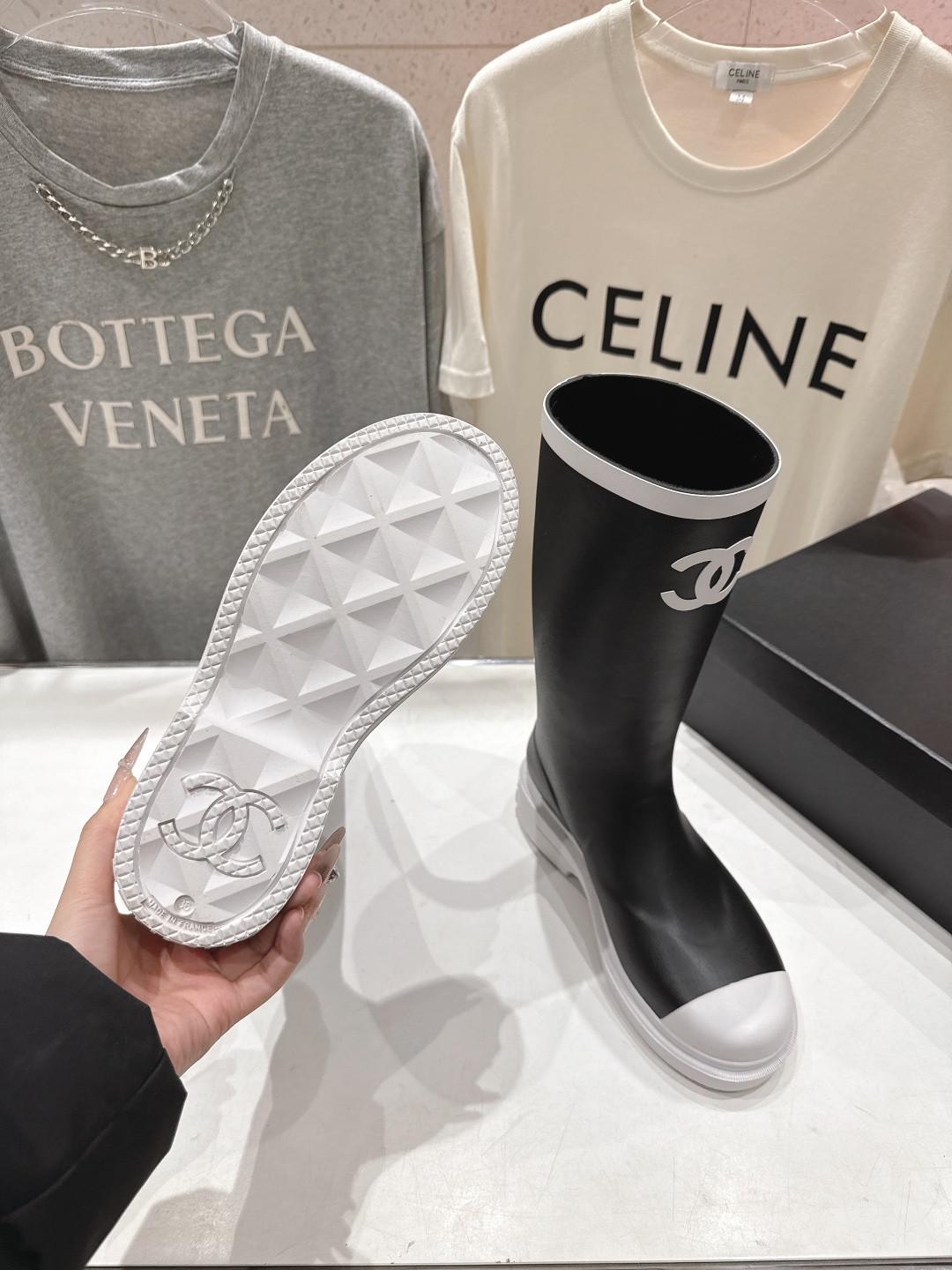 顶级出厂 Chanel*香奈儿F036 小香2026ss爆款长靴雨靴 Vantage 中古痴迷狂爱者..