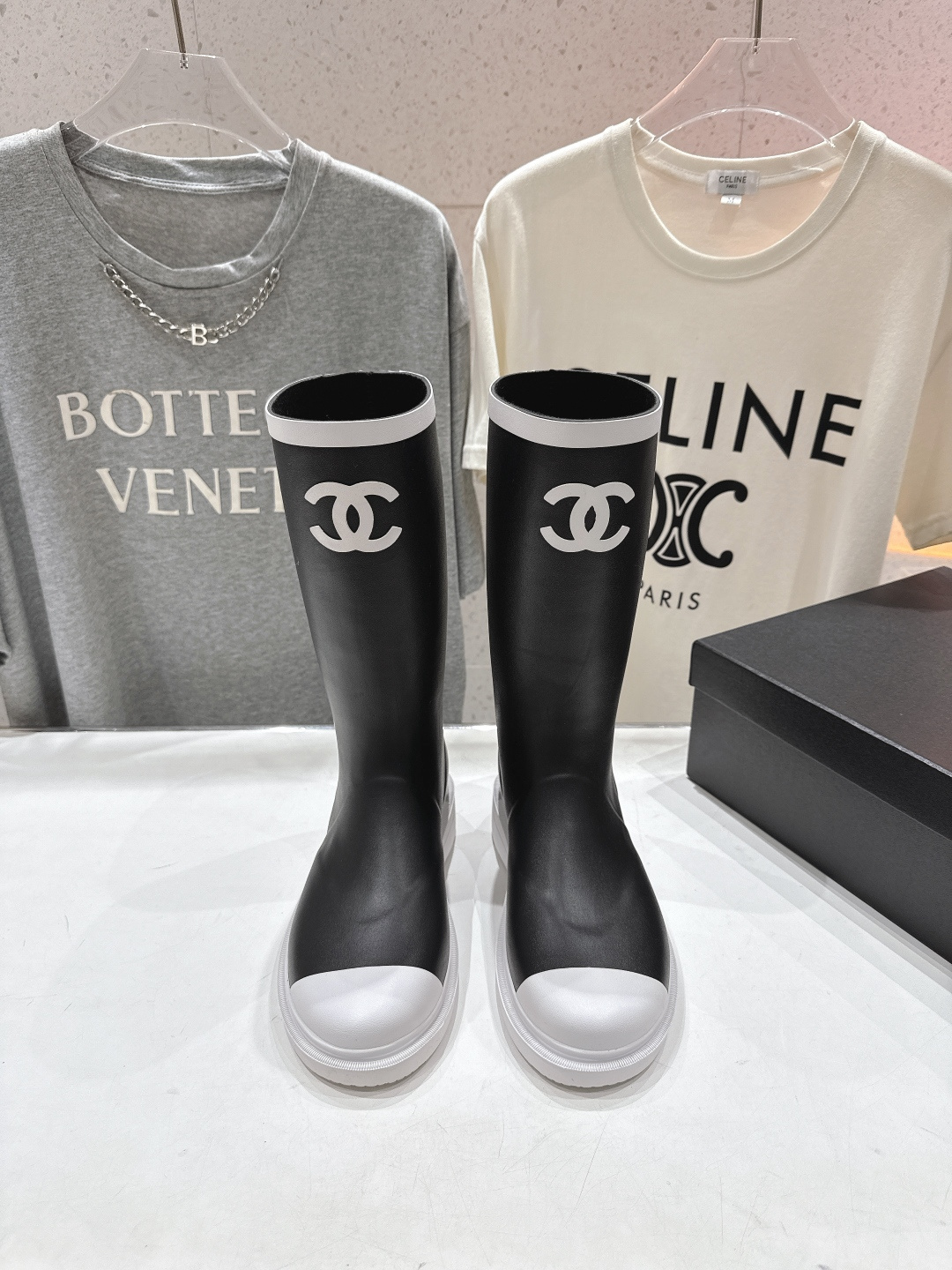 顶级出厂 Chanel*香奈儿F036 小香2026ss爆款长靴雨靴 Vantage 中古痴迷狂爱者..
