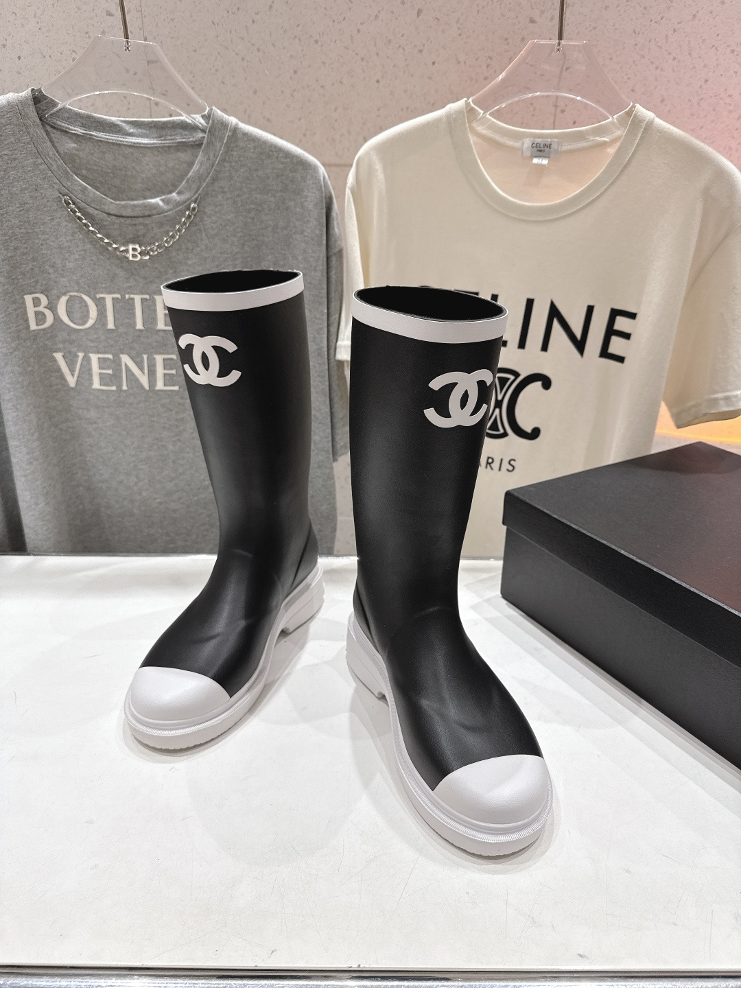 顶级出厂 Chanel*香奈儿F036 小香2026ss爆款长靴雨靴 Vantage 中古痴迷狂爱者..