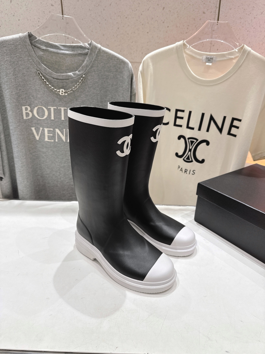 顶级出厂 Chanel*香奈儿F036 小香2026ss爆款长靴雨靴 Vantage 中古痴迷狂爱者..