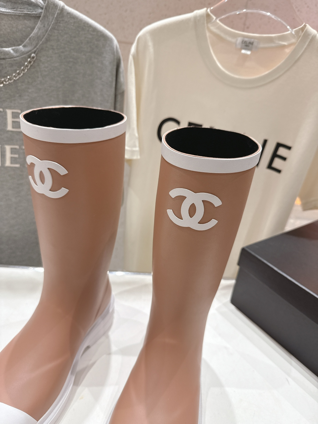 顶级出厂 Chanel*香奈儿F036 小香2026ss爆款长靴雨靴 Vantage 中古痴迷狂爱者..