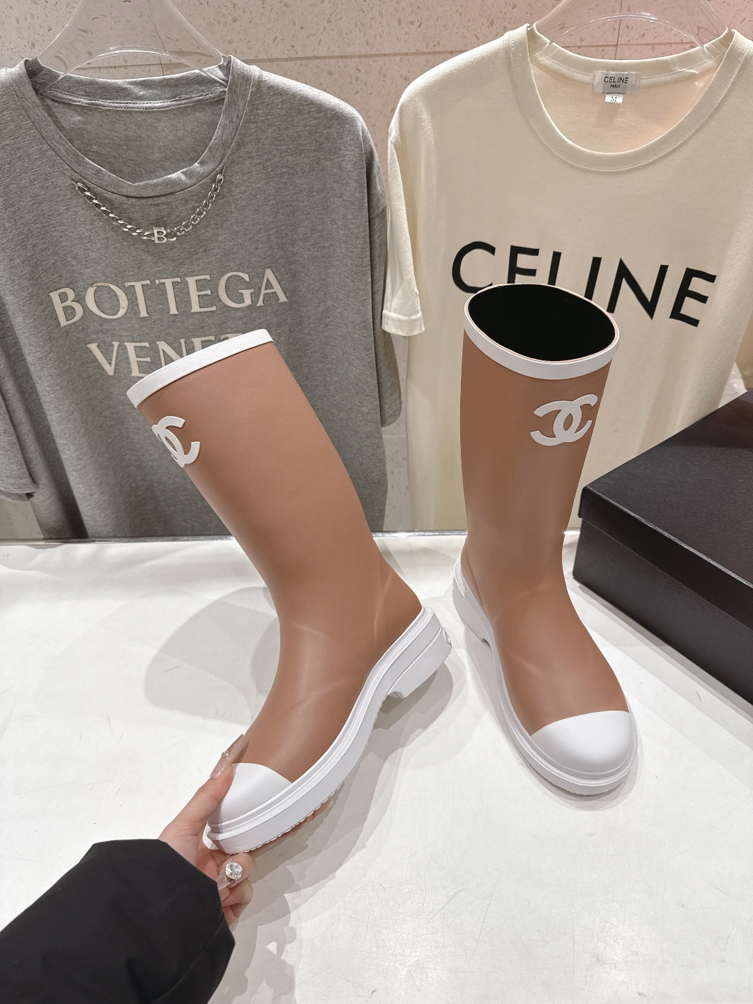 顶级出厂 Chanel*香奈儿F036 小香2026ss爆款长靴雨靴 Vantage 中古痴迷狂爱者..