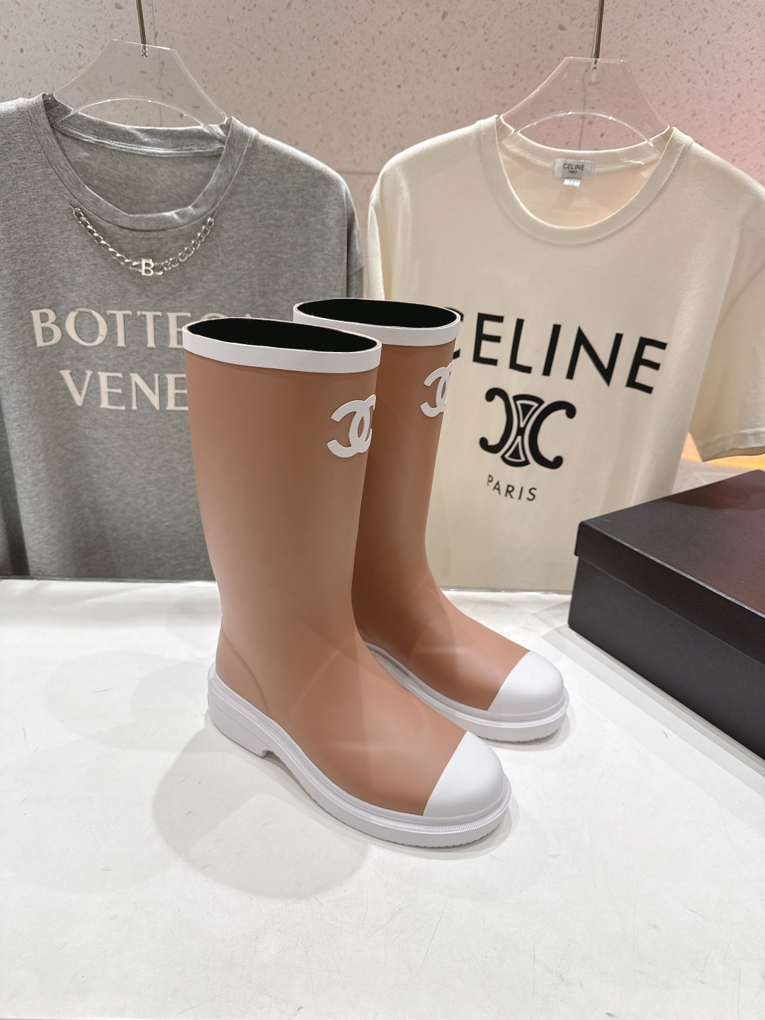 顶级出厂 Chanel*香奈儿F036 小香2026ss爆款长靴雨靴 Vantage 中古痴迷狂爱者..