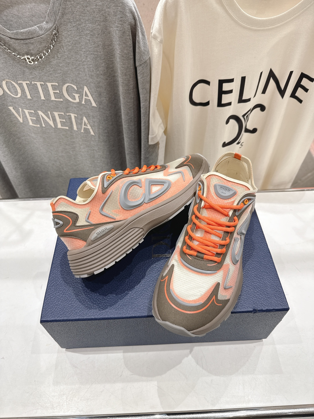 高版本出厂 Dior 迪奥D家F019 2026ss系带新款学院风透气休闲鞋德训鞋运动鞋原版购入开发做货