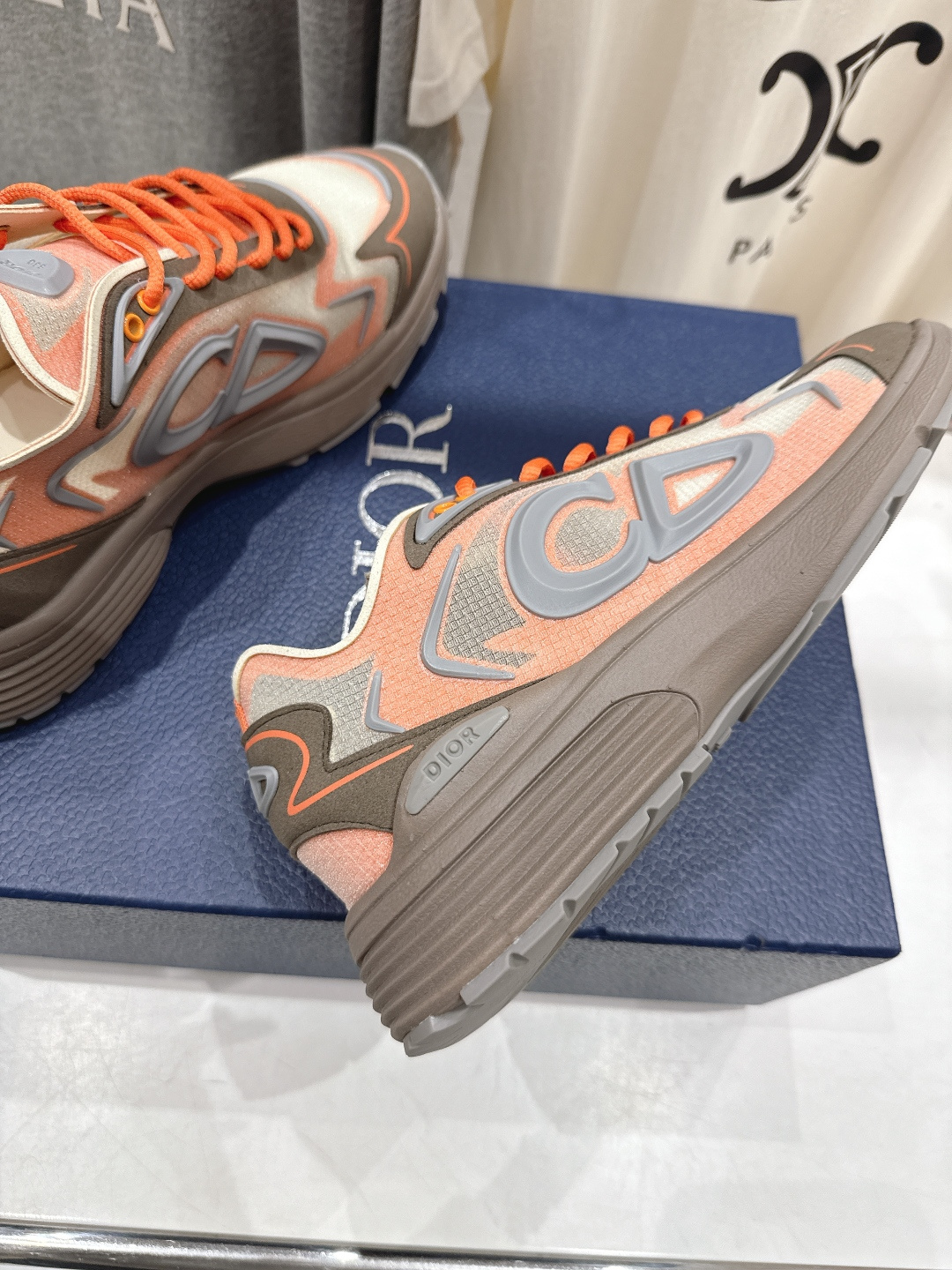 高版本出厂 Dior 迪奥D家F019 2026ss系带新款学院风透气休闲鞋德训鞋运动鞋原版购入开发做货