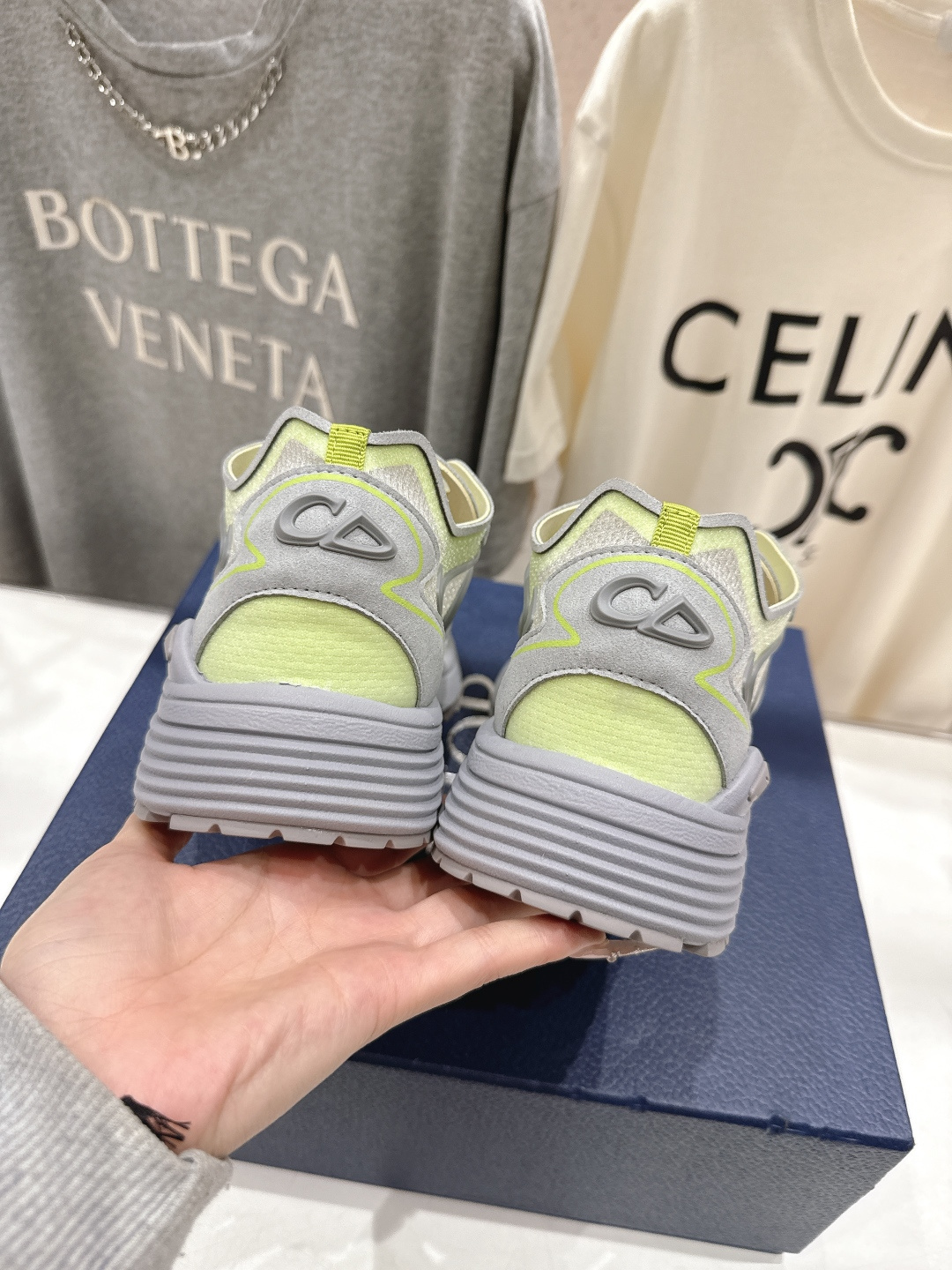 高版本出厂 Dior 迪奥D家F019 2026ss系带新款学院风透气休闲鞋德训鞋运动鞋原版购入开发做货