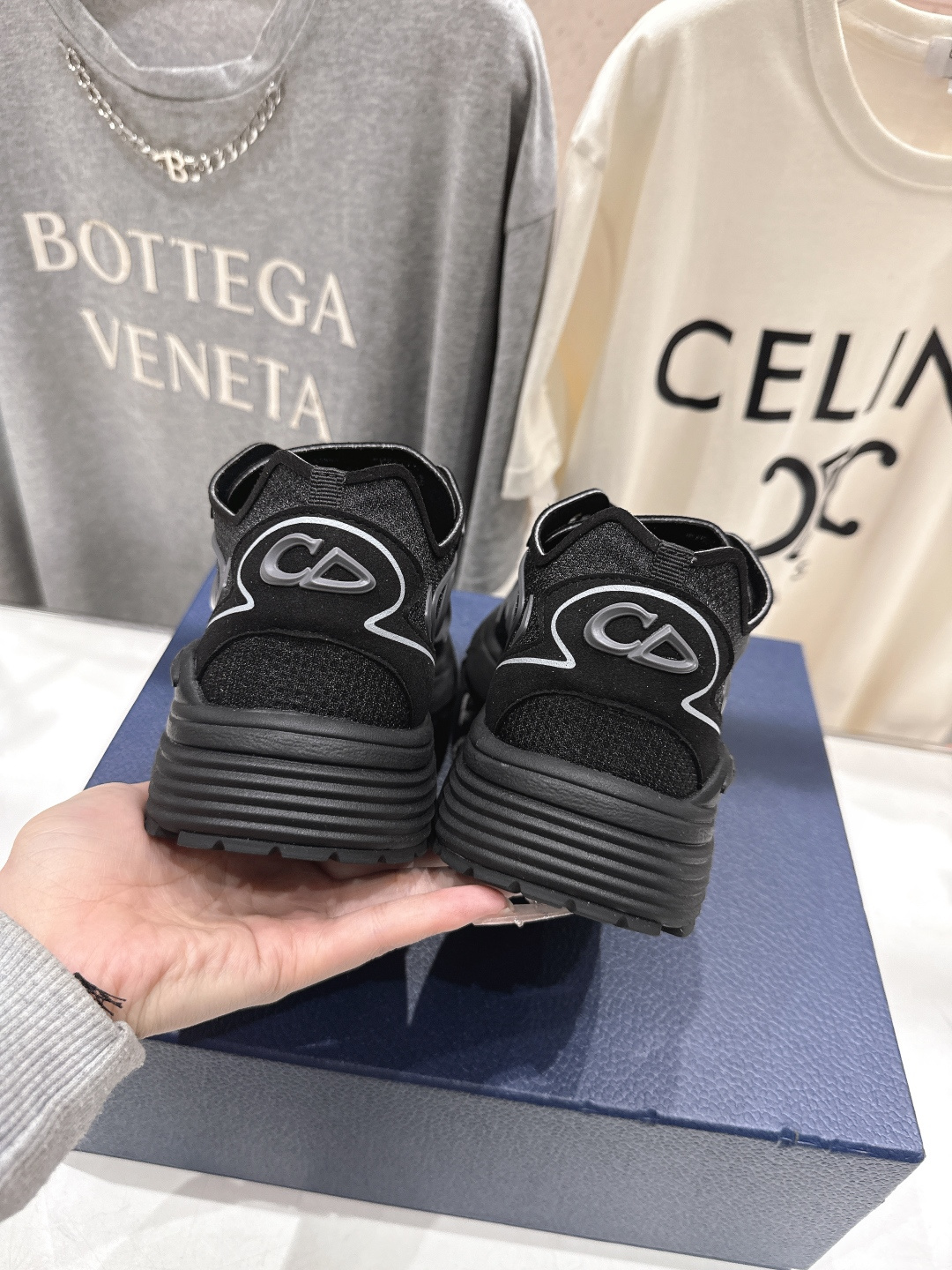 高版本出厂 Dior 迪奥D家F019 2026ss系带新款学院风透气休闲鞋德训鞋运动鞋原版购入开发做货