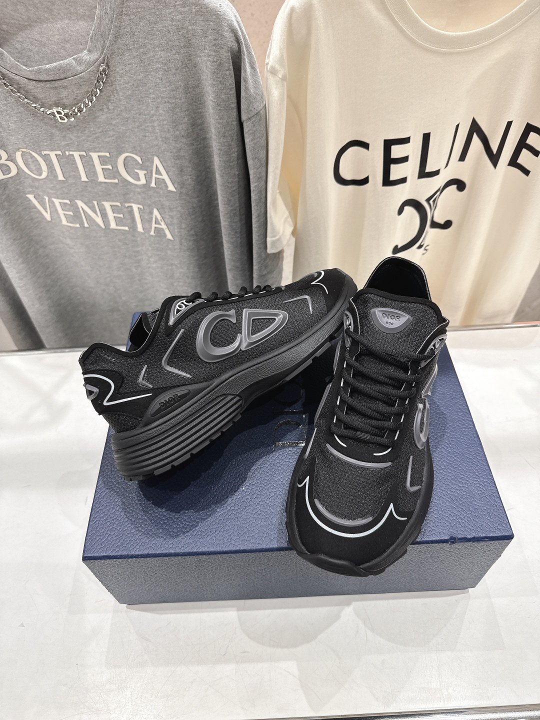 高版本出厂 Dior 迪奥D家F019 2026ss系带新款学院风透气休闲鞋德训鞋运动鞋原版购入开发做货