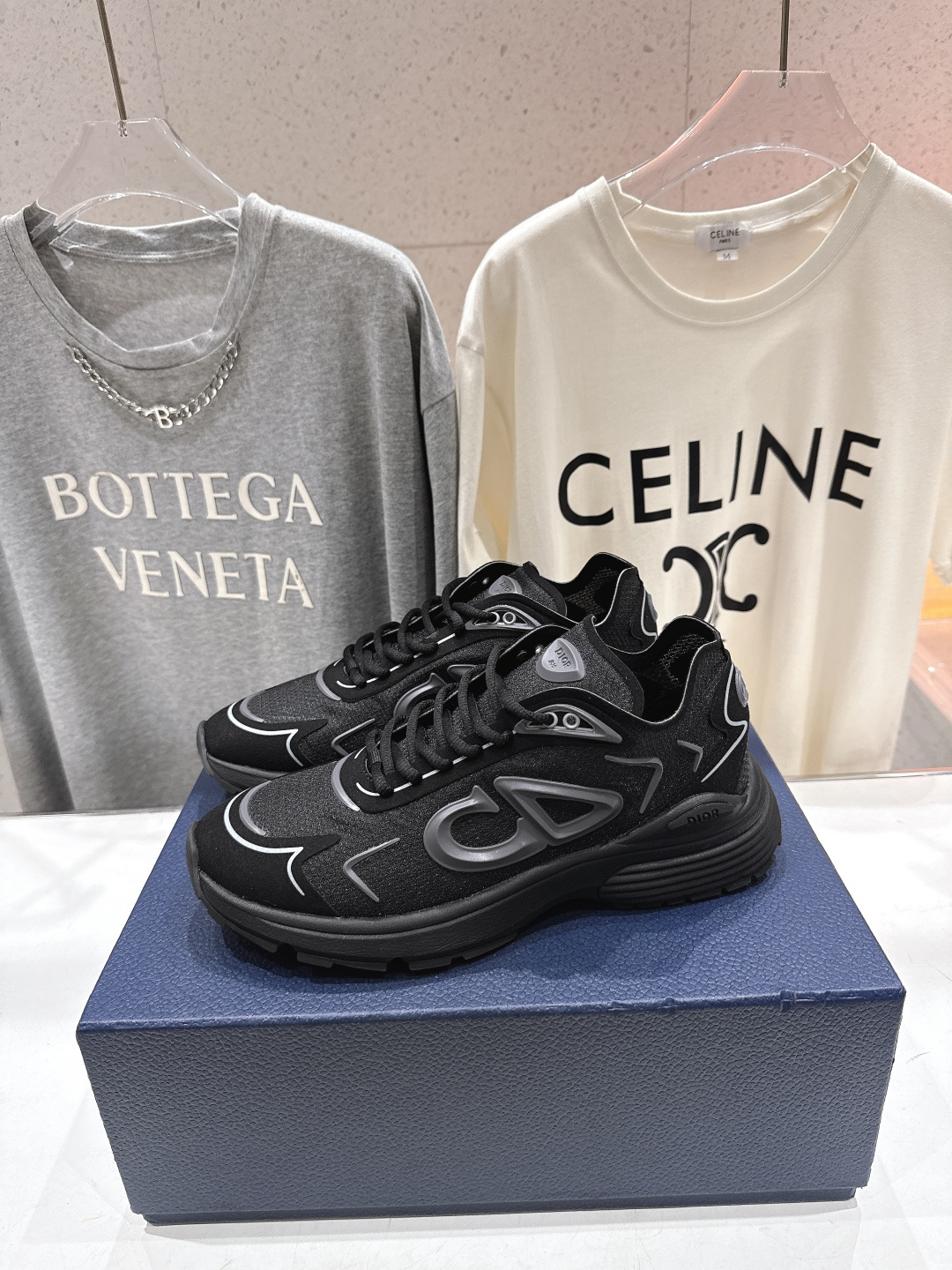 高版本出厂 Dior 迪奥D家F019 2026ss系带新款学院风透气休闲鞋德训鞋运动鞋原版购入开发做货