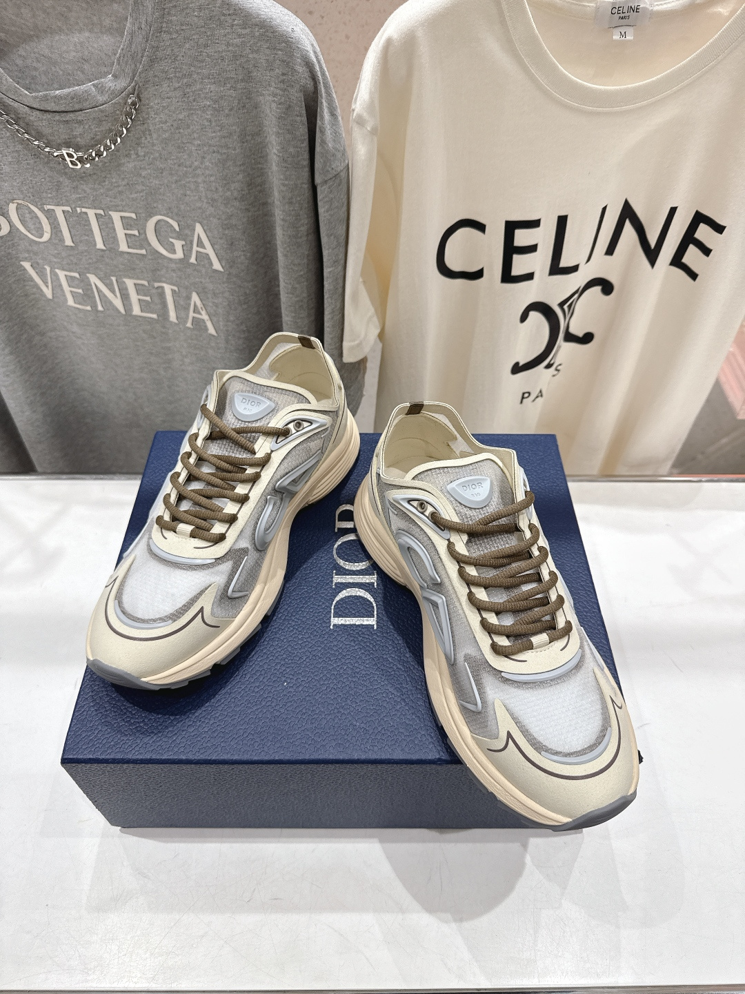 高版本出厂 Dior 迪奥D家F019 2026ss系带新款学院风透气休闲鞋德训鞋运动鞋原版购入开发做货